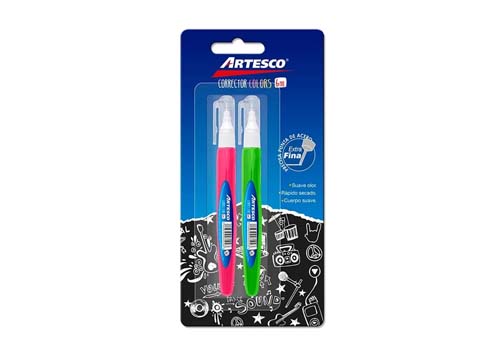 CORRECTOR DE LAPIZ P. METALICA 7ML COLOR BLISTERX2